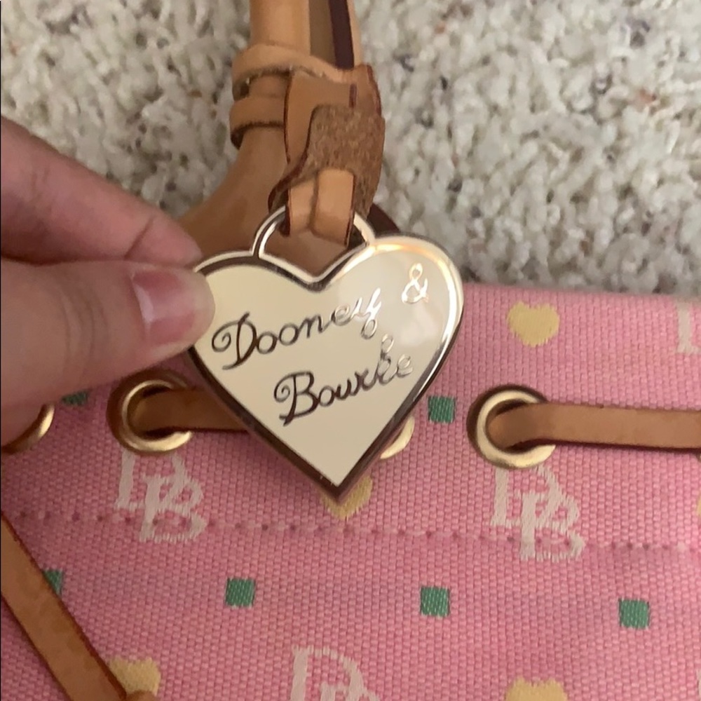 Used Pink Dooney & Bourke Bag! - Picture 2 of 7